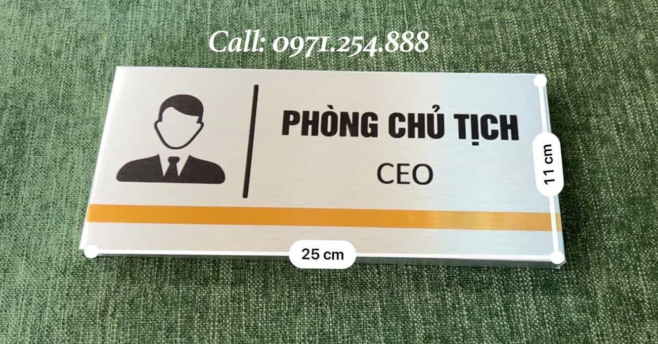 Biển phòng chủ tịch